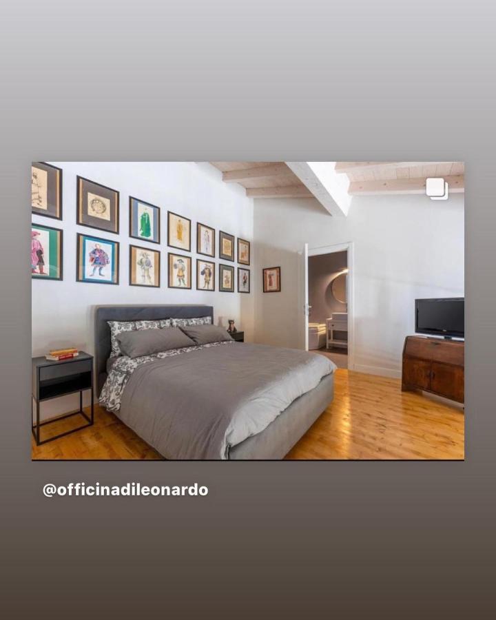 Loft Officina Di Leonardo Nel Centro Di Vinci Apartment ภายนอก รูปภาพ